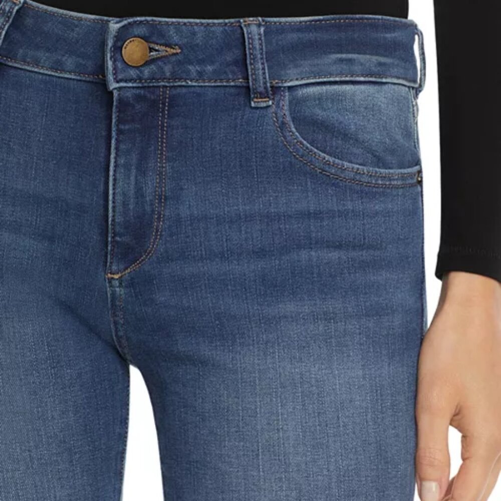 DL1961 Florence Instasculpt Mid Rise Skinny Jeans in Pacific